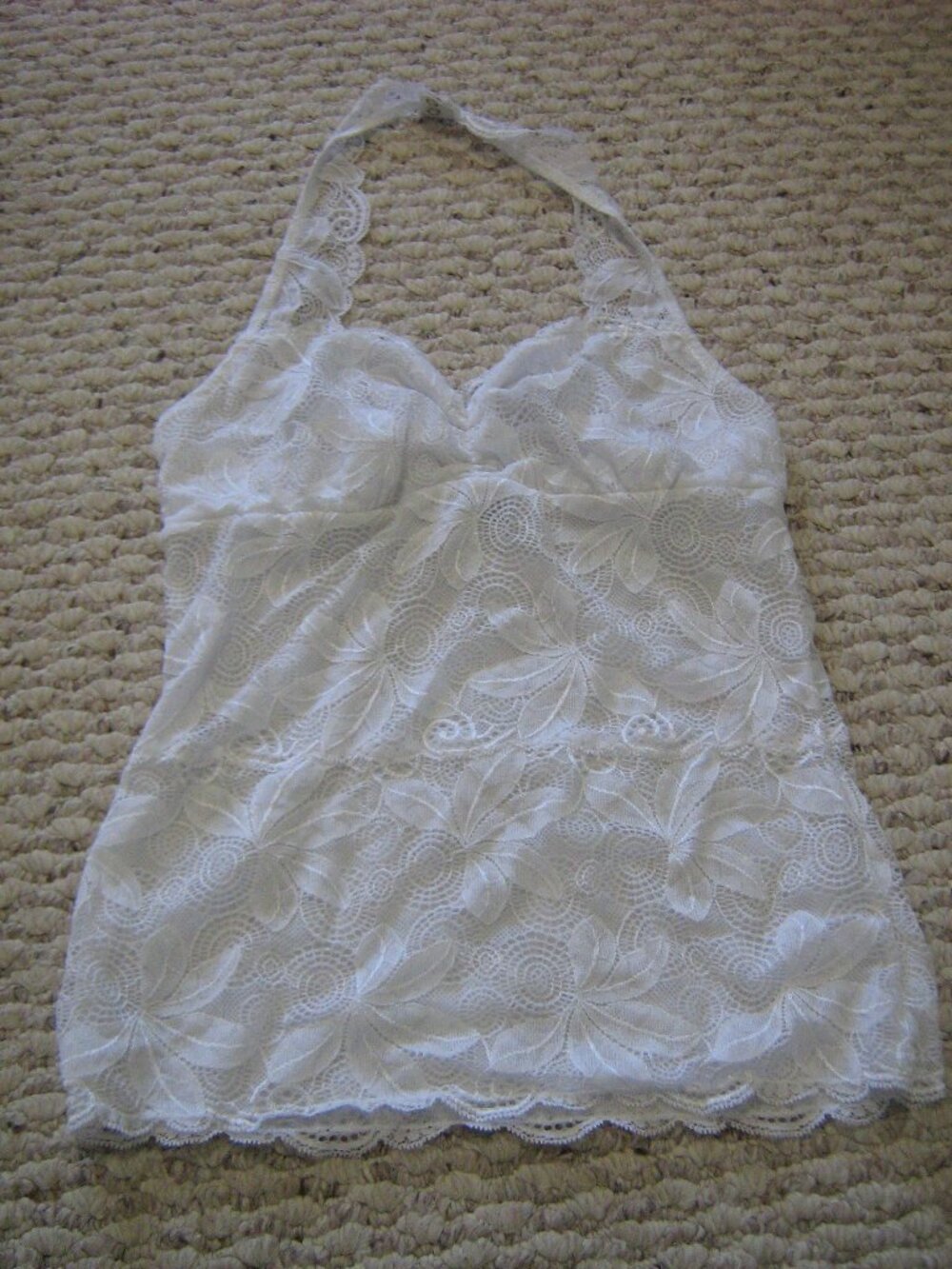 costabella lace halter top